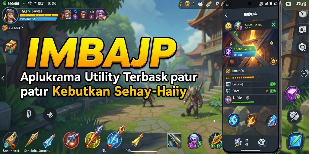 Tampilan aplikasi IMBAJP yang bersih dan fungsional.
