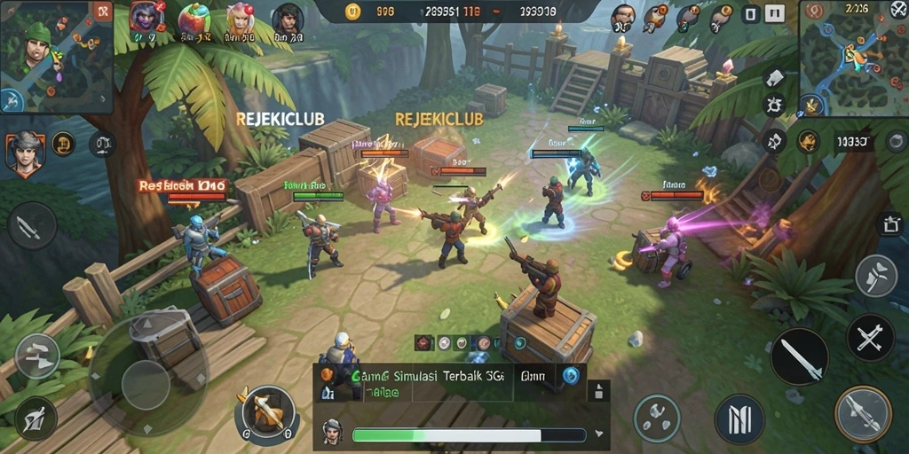 Gameplay seru dan menarik dari REJEKICLUB yang penuh strategi.