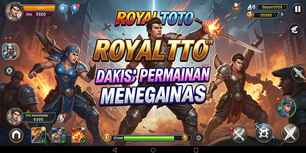 Screenshot ROYALTOTO menunjukkan aksi mendebarkan dalam pertempuran seru.