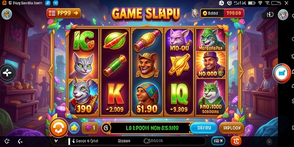 Gameplay seru RP99 dengan visual slot yang menarik.