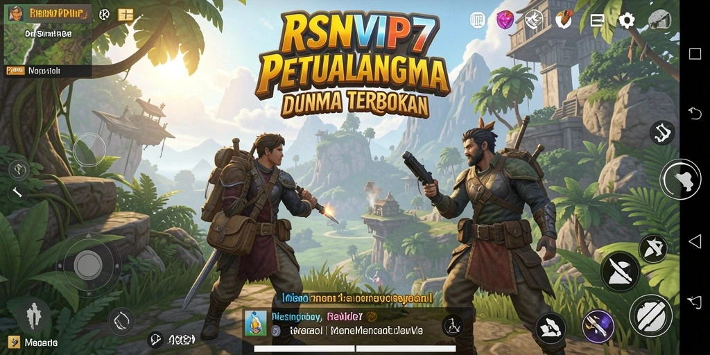 Tampilan gameplay RSNVIP7 yang mendebarkan di dunia terbuka.